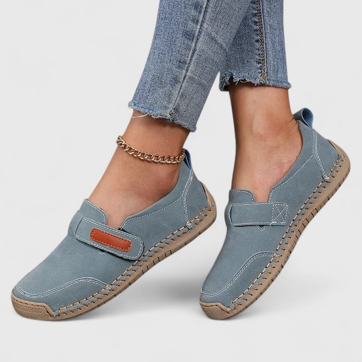 Women's Wide Fit Orthopedic Shoes - Arch Support Walking Loafers