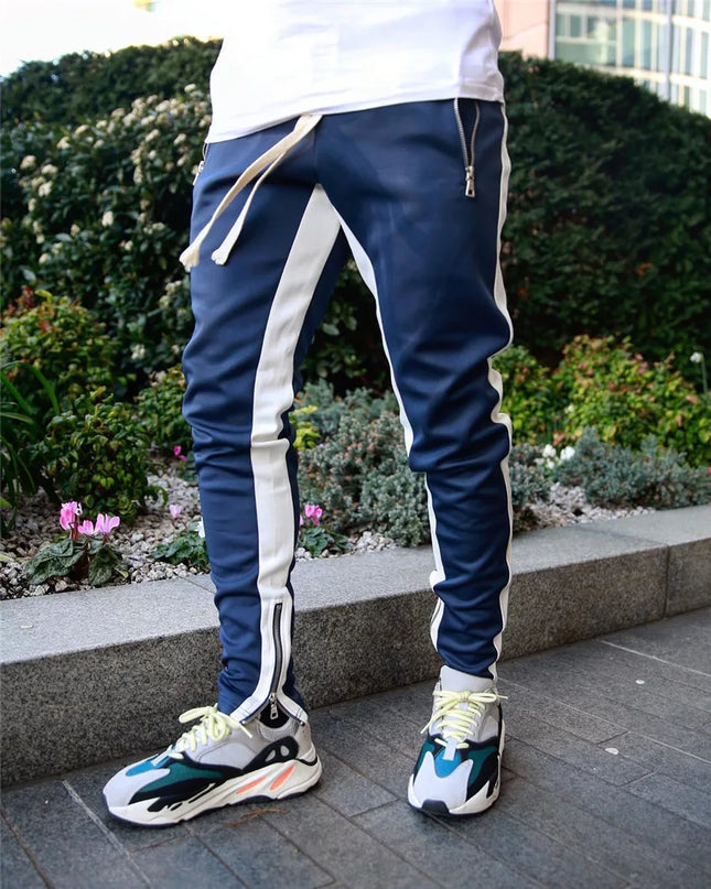 Men’s Slim Jogger Pants – Casual Gymwear with Elastic Waist