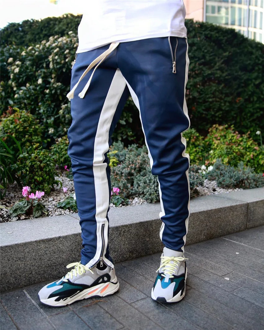 Men’s Slim Jogger Pants – Casual Gymwear with Elastic Waist-HighTouch