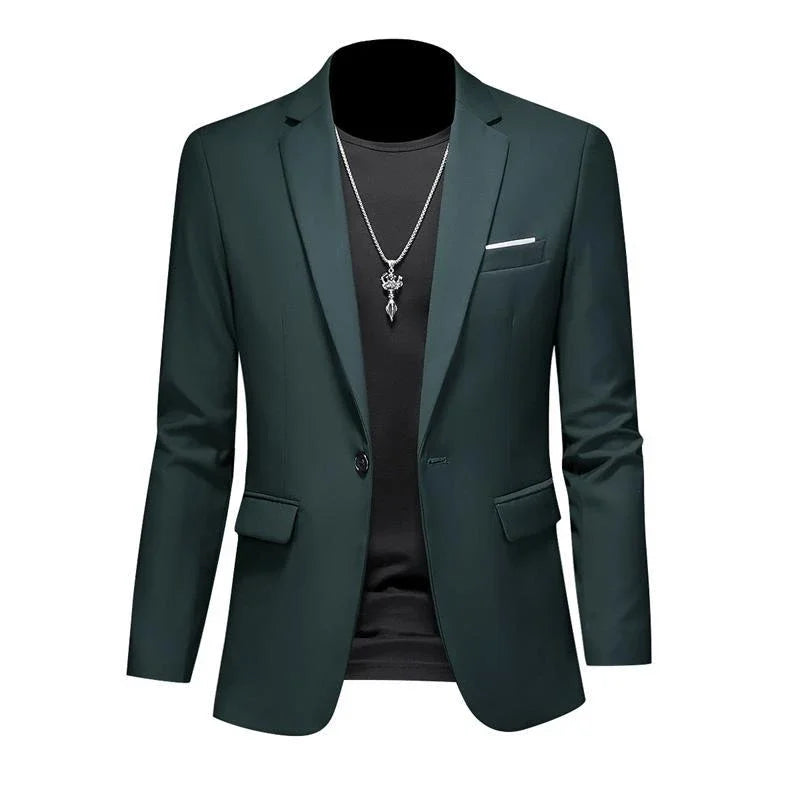 Men’s Slim-Fit Casual Blazer-HighTouch