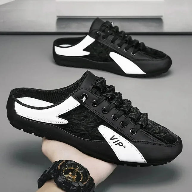 Men’s Soft-Sole Flat Slippers – Breathable Summer Casual Shoes