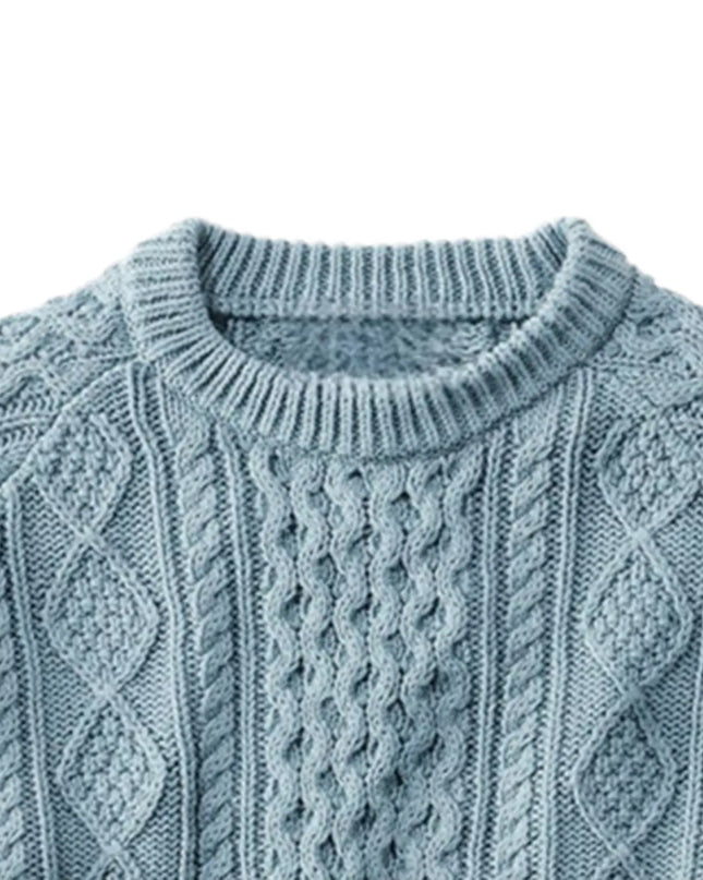 Men's Thick Woolen Knit Sweater