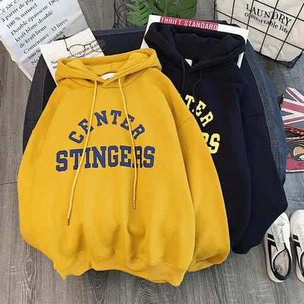 Women’s Thick Cotton Pullover Hoodie – Cozy Spring to Winter Essential