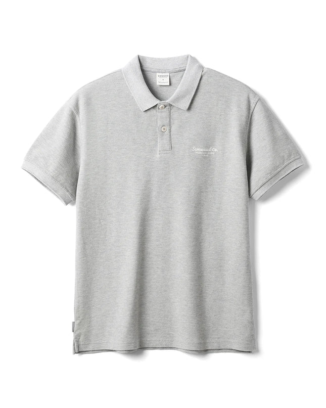 SIMWOOD|Sorona Polo Shirt – 265gsm Breathable T-shirt