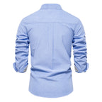 AIOPESON Men’s Cotton Oxford Shirt-HighTouch