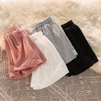 Korean-Style High-Waist Wide-Leg Shorts – Lightweight, Loose & Chic-HighTouch