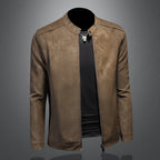 Genuine Leather Motorcycle Jacket For Men-HighTouch