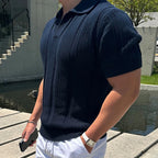 Ultra-Breathable Slim Mesh Polo Shirt for Men-HighTouch