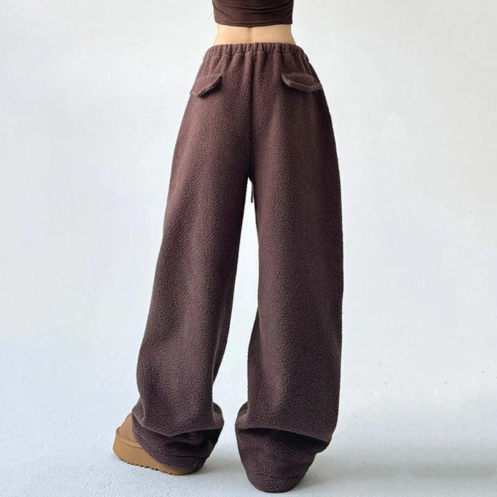 Women’s Fleece Pants with Relaxed Fit for Everyday Wear