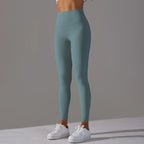 High-Wais Leggings – Buttery-Soft, Sweat-Wicking, with Hidden Pocket-HighTouch