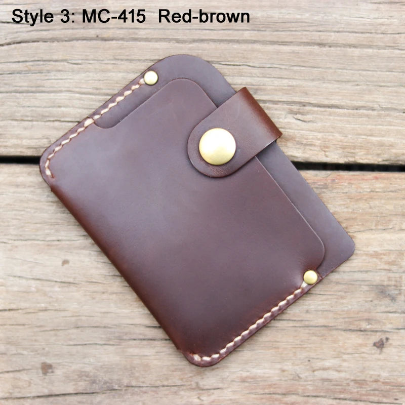 Handmade Leather Card Holder-HighTouch