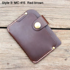 Handmade Leather Card Holder-HighTouch