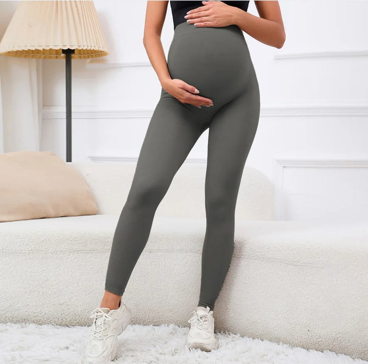 Butterluxe Maternity Leggings Over Belly Soft Yoga All Season