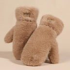 Winter Plush Cashmere‑Like Gloves-HighTouch