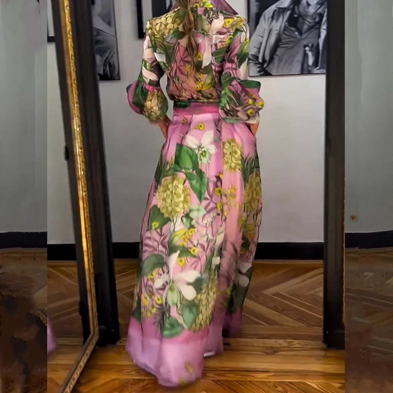 Lace-Up Party 2-Piece Set Women