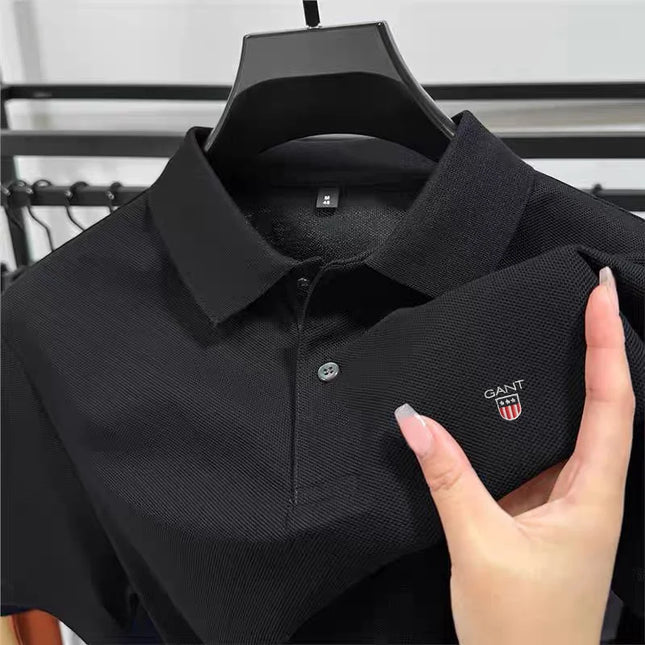 Premium 100% Cotton Men’s Polo – Embroidered, Golf-Ready & Breathable