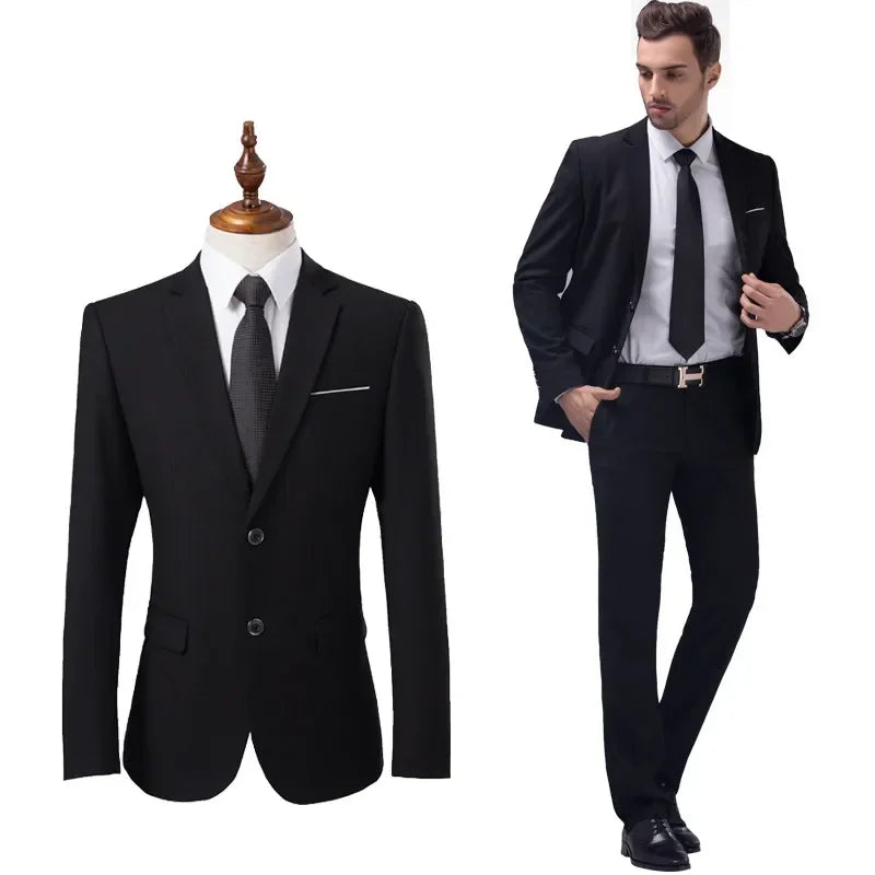 Men’s Casual Blazer - For Work & Wedding-HighTouch
