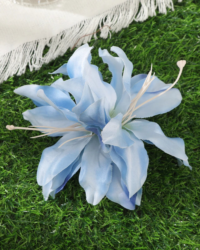 AWAYTR Bohemian Hawaiian Flower Hair Clip – Romantic Side Bash Clip for Women & Girls