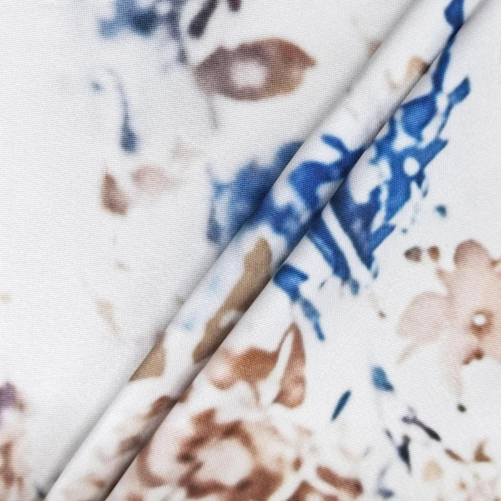 Mia Muse Camo Contrast-Panel High-Waist Pants – Full‑Length Casual Summer Trousers