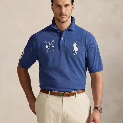 Polo Ralph Lauren | Men's Big & Tall Big Pony Mesh Polo Shirt