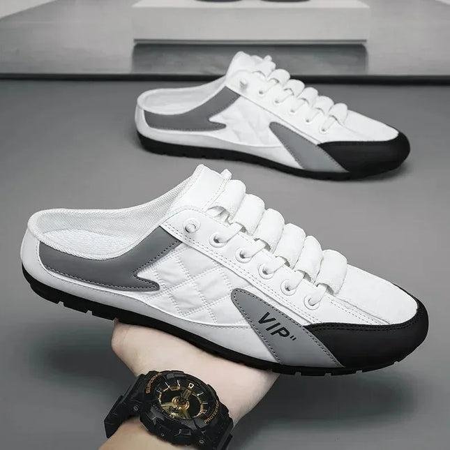Men’s Soft-Sole Flat Slippers – Breathable Summer Casual Shoes