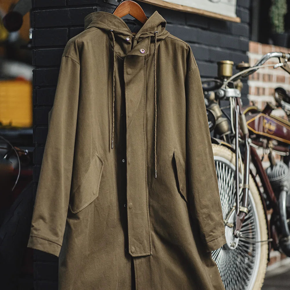 Retro M51 Hooded Windbreaker Men's Jacket-HighTouch