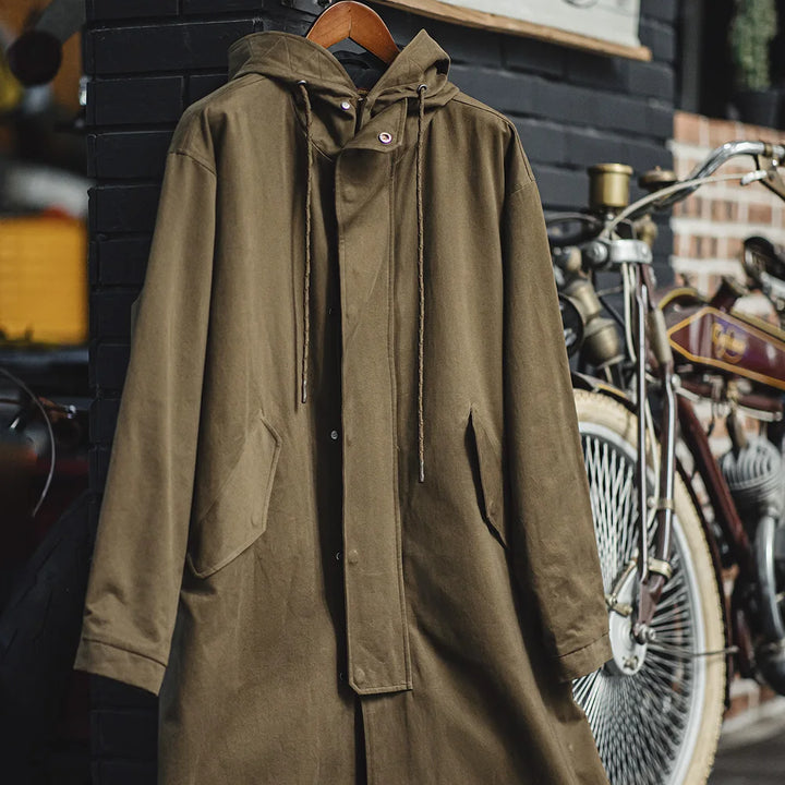 Retro M51 Hooded Windbreaker Men's Jacket-HighTouch