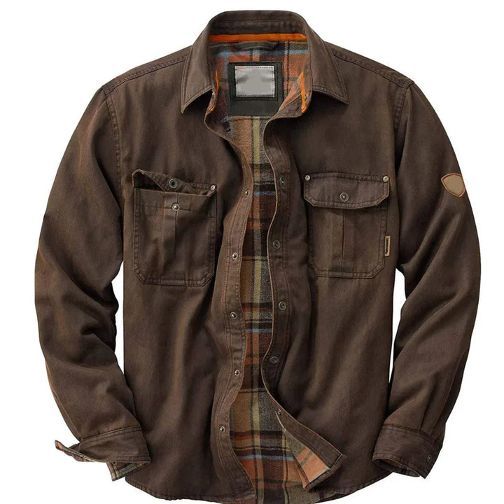 Independent Station Workwear Motorcycle Jacket Men-HighTouch