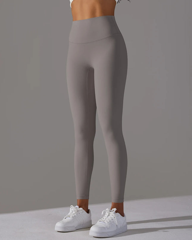 High-Wais Leggings – Buttery-Soft, Sweat-Wicking, with Hidden Pocket