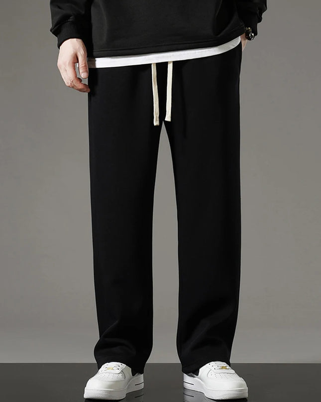 Men’s Wide-Leg Track Pants & Hoodie Set
