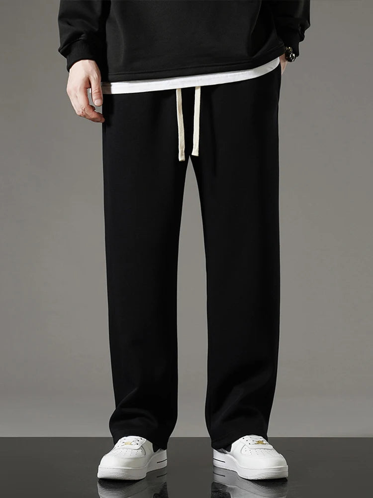 Men’s Wide-Leg Track Pants-HighTouch