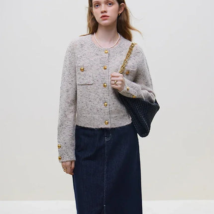 Wool Knit Vest Women