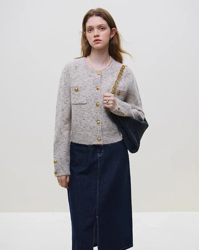 Wool Knit Vest Women