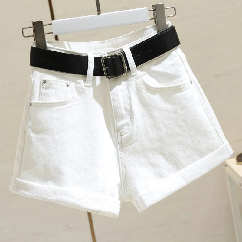 Classic Wide‑Leg Denim Shorts – Effortless, Everyday Cool-HighTouch