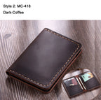 Crazy Horse Leather Card Holder-HighTouch