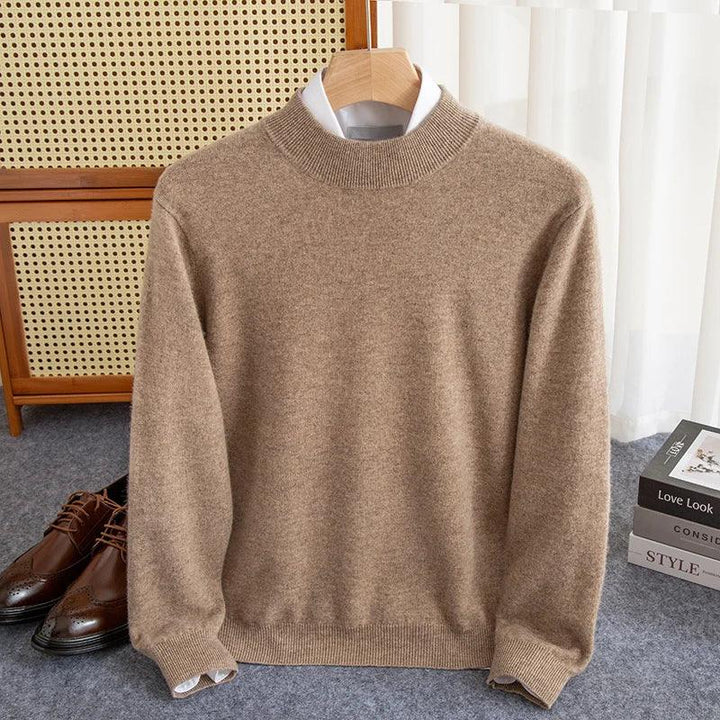 Men's Merino Wool Signature Sweater – Soft & Warm