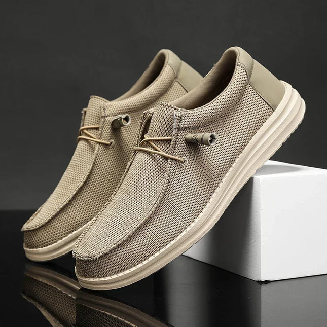 Kerel Canvas Alpargatas – Lightweight Slip-On Loafers for Men, Easy Summer Style