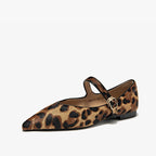 Leopard Penny Loafers UK-HighTouch