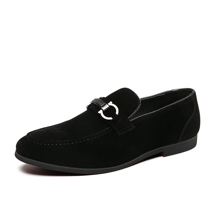 Classic Green Suede Moccasins / Loafers – Men’s Slip-On Casual-HighTouch