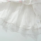 One‑Shoulder Bow‑Tie Lace Party Dress-HighTouch