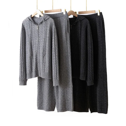 Women’s Thick Knit Two-Piece Set