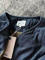 Retro Thick Cotton Stand-Collar Jacket Men-HighTouch