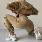 Women’s Fleece Tracksuit Set-HighTouch