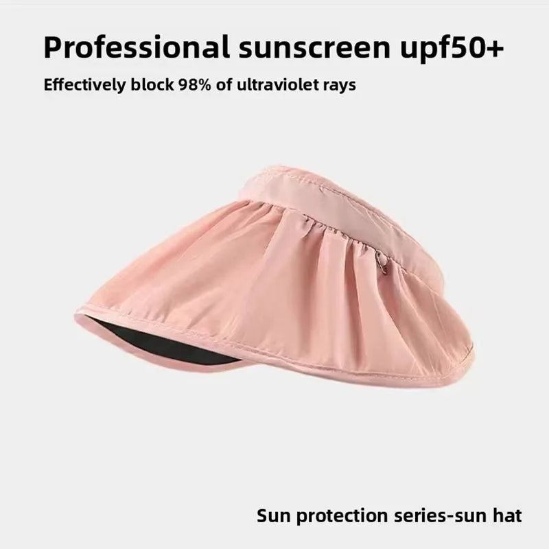 Foldable Wide-Brim UV Sun Hat