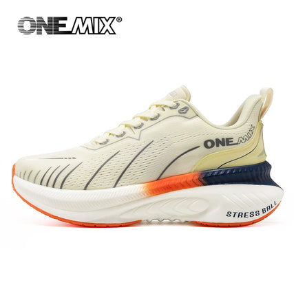 ONEMIX | White Road Running Shoes