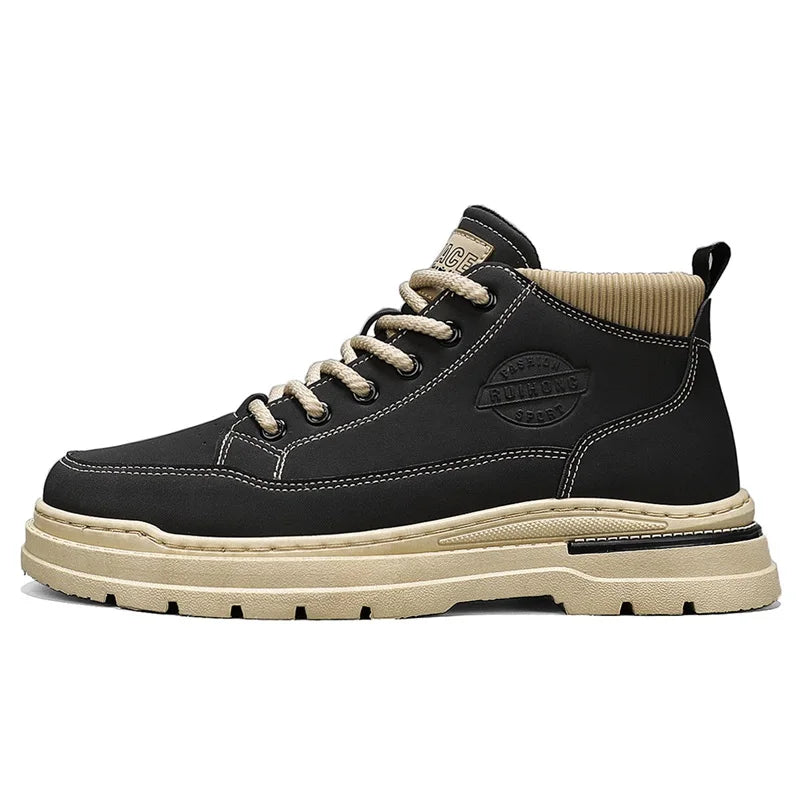 Men’s High-Top Anti-Slip Casual Boots