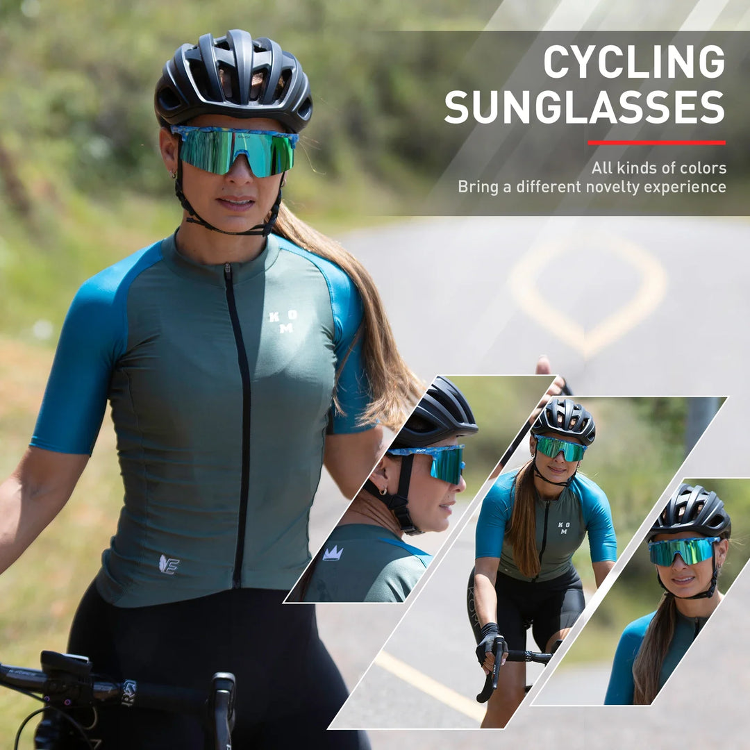 UV400 Cycling Sunglasses-HighTouch