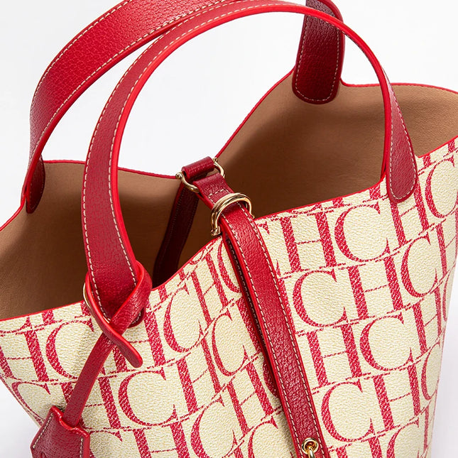 Luxury PVC Jacquard Shoulder Bag Women