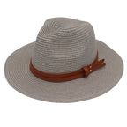 Breathable Straw Panama Sun Hat-HighTouch