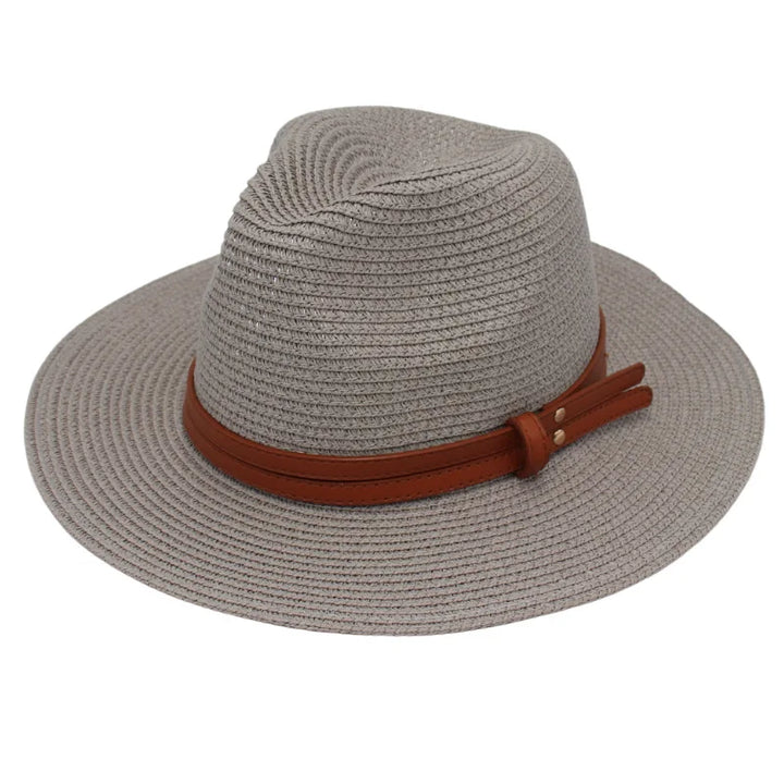 Breathable Straw Panama Sun Hat-HighTouch